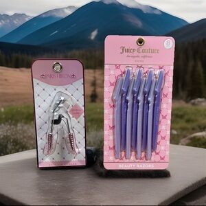 Juicy Couture Beauty Shavers/Pairs Hilton eyelash curler.